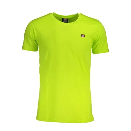 T-SHIRT HOMME JAUNE À MANCHES COURTES NORVÈGE 1963 - NORWAY 1963