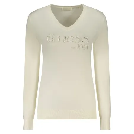 PULL BLANC FEMME GUESS JEANS - GUESS JEANS