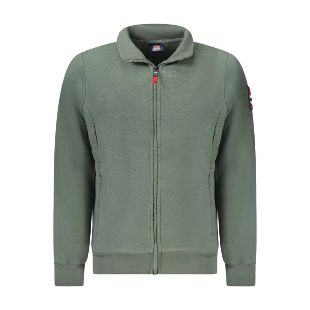 Sweat-shirt zippé vert pour homme Norvège 1963 - NORWAY 1963