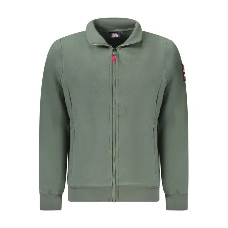 Sweat-shirt zippé vert pour homme Norvège 1963 - NORWAY 1963