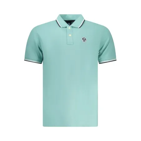 Polo à manches courtes pour homme North Sails, bleu - NORTH SAILS