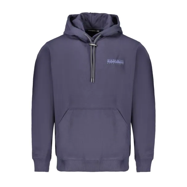NAPAPIJRI SWEAT-SHIRT SANS FERMETURE ÉCLAIR BLEU POUR HOMMES - NAPAPIJRI