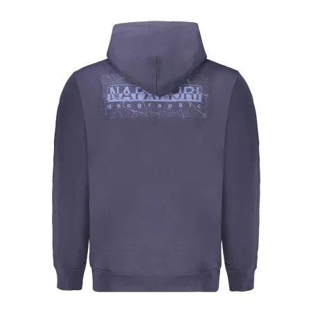 NAPAPIJRI SWEAT-SHIRT SANS FERMETURE ÉCLAIR BLEU POUR HOMMES - NAPAPIJRI