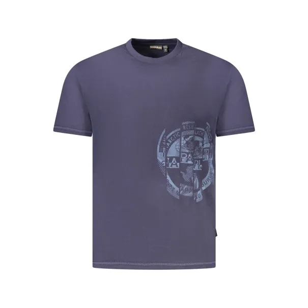 T-SHIRT À MANCHES COURTES NAPAPIJRI HOMME BLEU - NAPAPIJRI