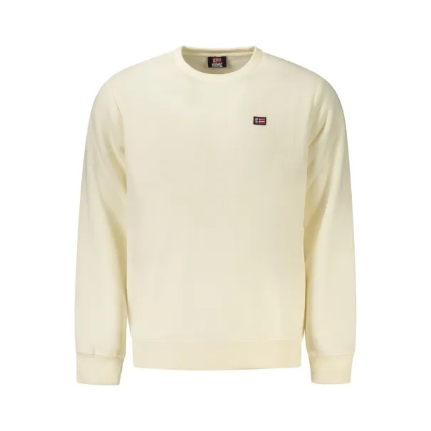 Sweat-shirt zippé blanc pour homme Norvège 1963 - NORWAY 1963