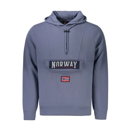 SWEAT-SHIRT ZIPPÉ BLEU POUR HOMME NORVÈGE 1963 - NORWAY 1963