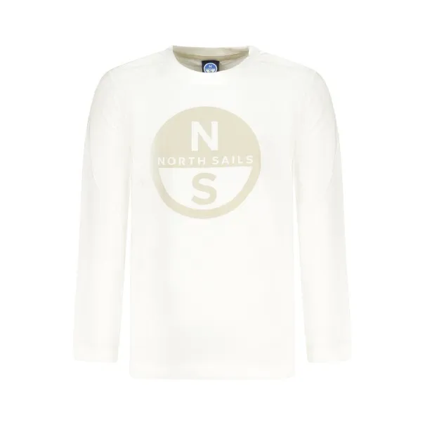 T-shirt à manches longues North Sails pour enfants, blanc - NORTH SAILS
