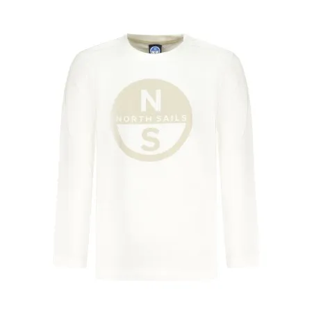 T-shirt à manches longues North Sails pour enfants, blanc - NORTH SAILS
