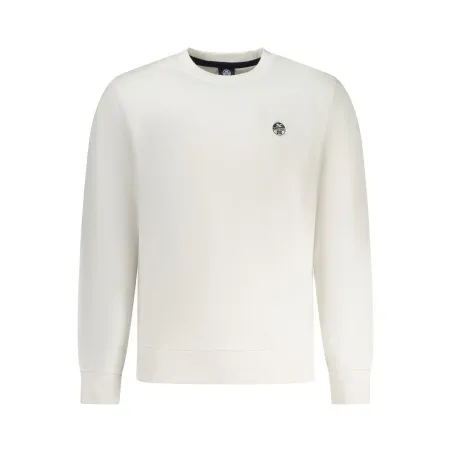 Sweat-shirt zippé blanc pour homme North Sails - NORTH SAILS