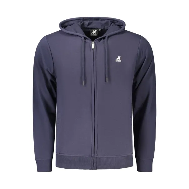 SWEAT-SHIRT BLEU À FERMETURE ÉCLAIR POUR HOMME US GRAND - U.S. GRAND