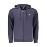 SWEAT-SHIRT BLEU À FERMETURE ÉCLAIR POUR HOMME US GRAND - U.S. GRAND