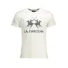 T-SHIRT BLANC À MANCHES COURTES POUR HOMME LA MARTINA - LA MARTINA