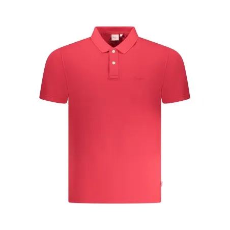 POLO À MANCHES COURTES POUR HOMMES PEPE JEANS ROUGE - PEPE JEANS
