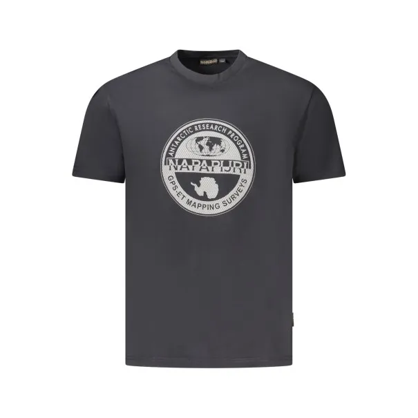 T-SHIRT À MANCHES COURTES NAPAPIJRI HOMME NOIR - NAPAPIJRI