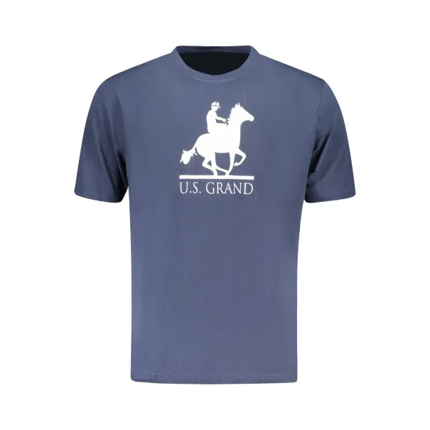 T-shirt à manches courtes bleu pour homme US GRAND - U.S. GRAND