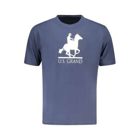 T-shirt à manches courtes bleu pour homme US GRAND - U.S. GRAND