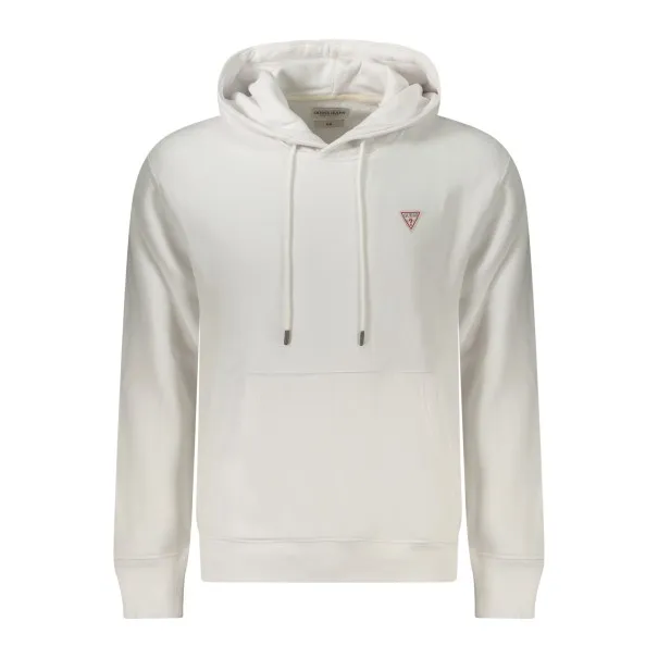 Sweat-shirt Guess Jeans sans fermeture éclair pour homme Blanc - GUESS JEANS