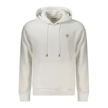 Sweat-shirt Guess Jeans sans fermeture éclair pour homme Blanc - GUESS JEANS