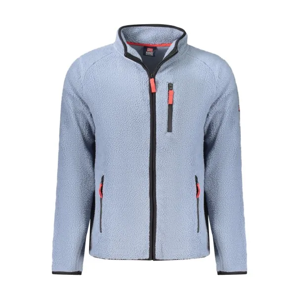 SWEAT-SHIRT ZIPPÉ BLEU POUR HOMME NORVÈGE 1963 - NORWAY 1963