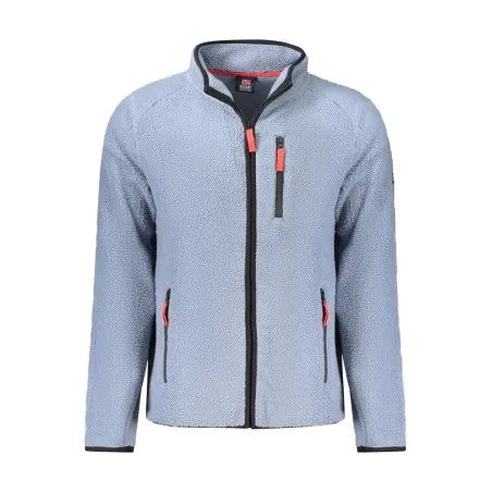 SWEAT-SHIRT ZIPPÉ BLEU POUR HOMME NORVÈGE 1963 - NORWAY 1963