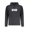 NAPAPIJRI SWEAT-SHIRT SANS FERMETURE ÉCLAIR NOIR POUR HOMMES - NAPAPIJRI