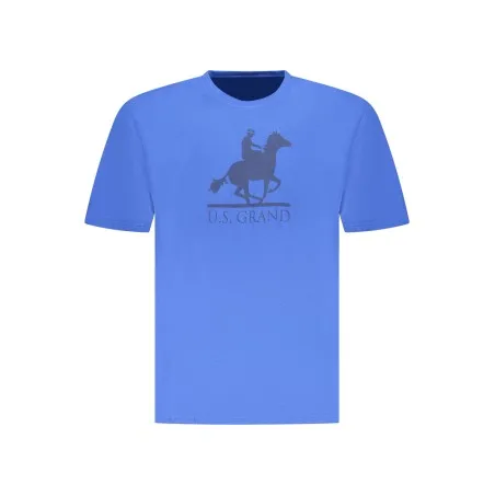 T-shirt à manches courtes bleu pour homme US GRAND - U.S. GRAND