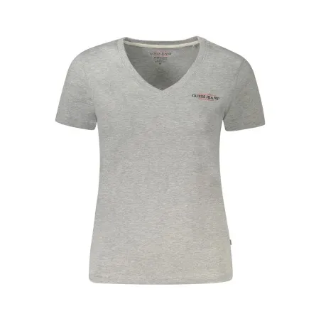 T-SHIRT À MANCHES COURTES GUESS JEANS FEMME GRIS - GUESS JEANS
