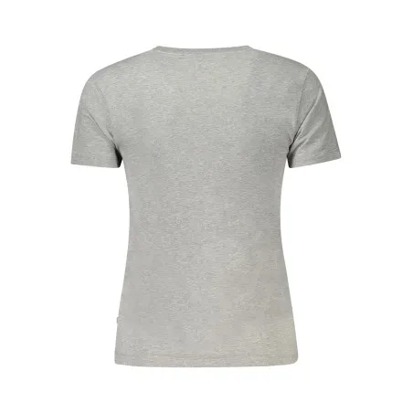 T-SHIRT À MANCHES COURTES GUESS JEANS FEMME GRIS - GUESS JEANS
