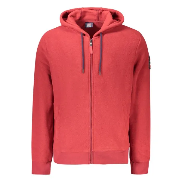 Sweat-shirt zippé rouge pour homme Norvège 1963 - NORWAY 1963