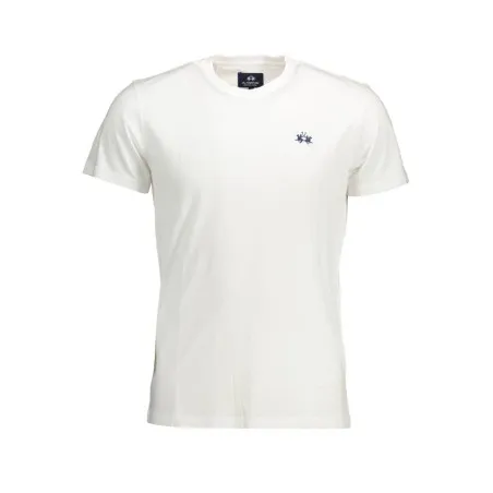 T-SHIRT BLANC À MANCHES COURTES POUR HOMME LA MARTINA - LA MARTINA