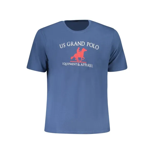 T-shirt à manches courtes bleu pour homme US GRAND - U.S. GRAND