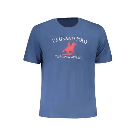 T-shirt à manches courtes bleu pour homme US GRAND - U.S. GRAND
