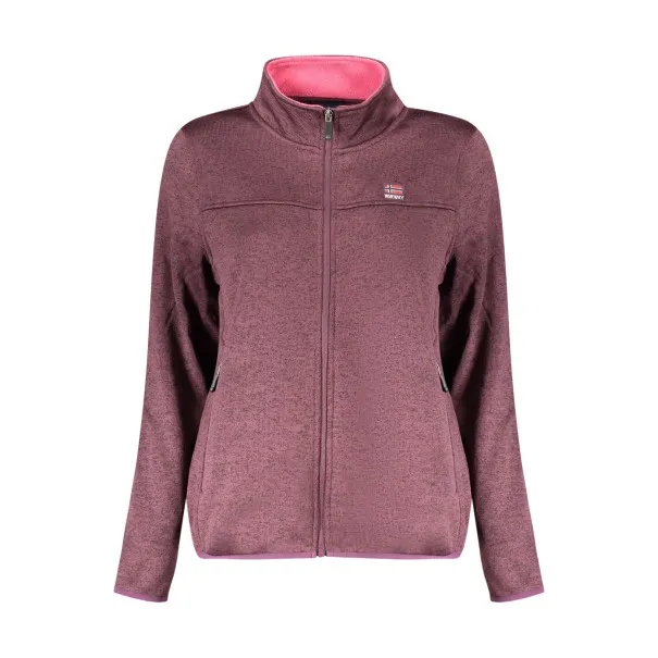 Sweat-shirt zippé violet pour femme, Norvège 1963 - NORWAY 1963