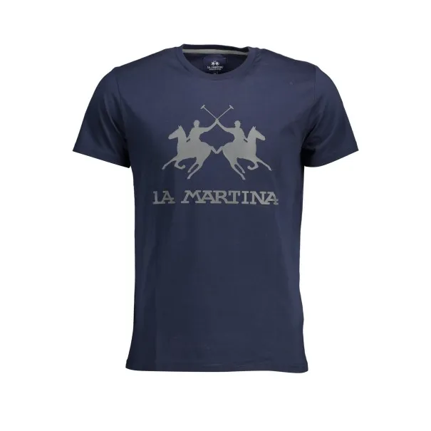 T-SHIRT À MANCHES COURTES HOMME LA MARTINA BLEU - LA MARTINA