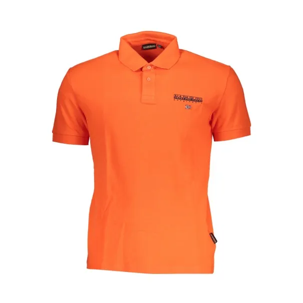NAPAPIJRI POLO MANCHES COURTES ROUGE HOMME - NAPAPIJRI