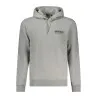NAPAPIJRI SWEAT-SHIRT SANS FERMETURE ÉCLAIR GRIS POUR HOMMES - NAPAPIJRI