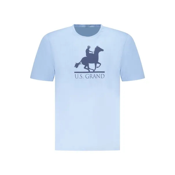 T-shirt à manches courtes pour homme US GRAND, bleu - U.S. GRAND