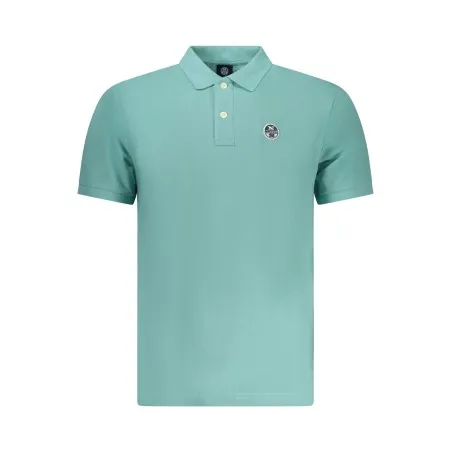 Polo à manches courtes pour homme North Sails, bleu - NORTH SAILS