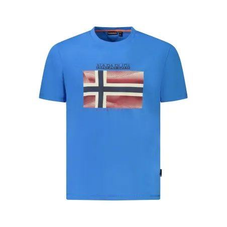 T-SHIRT À MANCHES COURTES NAPAPIJRI HOMME BLEU - NAPAPIJRI