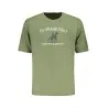T-shirt vert à manches courtes pour homme US GRAND - U.S. GRAND