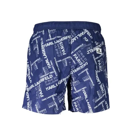 BAS DE MAILLOT DE BAIN KARL LAGERFELD BEACHWEAR HOMME BLEU - KARL LAGERFELD BEACHWEAR
