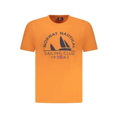 T-SHIRT À MANCHES COURTES POUR HOMME NORVÈGE 1963 ORANGE - NORWAY 1963