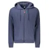 Sweat-shirt zippé bleu pour homme Norvège 1963 - NORWAY 1963