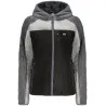 SWEAT-SHIRT NOIR À FERMETURE ÉCLAIR POUR FEMMES NORVÈGE 1963 - NORWAY 1963
