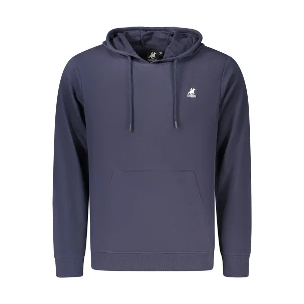 SWEAT-SHIRT BLEU À FERMETURE ÉCLAIR POUR HOMME US GRAND - U.S. GRAND