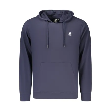 SWEAT-SHIRT BLEU À FERMETURE ÉCLAIR POUR HOMME US GRAND - U.S. GRAND