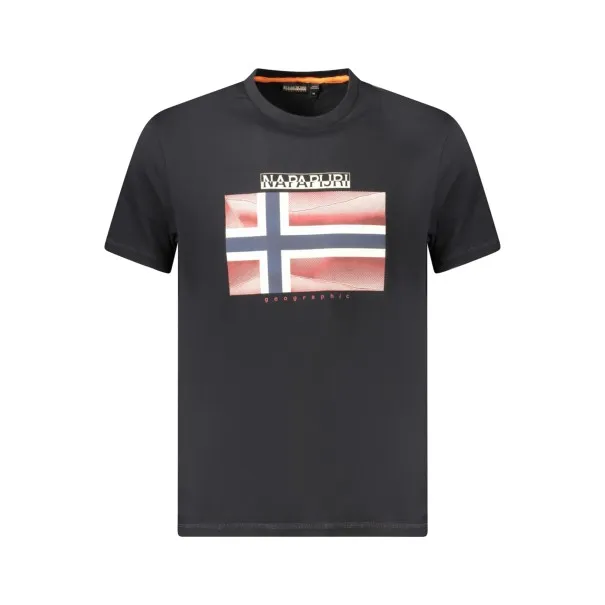 T-SHIRT À MANCHES COURTES NAPAPIJRI HOMME NOIR - NAPAPIJRI