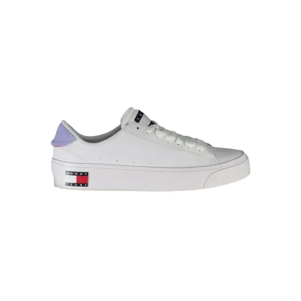 CHAUSSURES DE SPORT POUR FEMMES TOMMY HILFIGER BLANCHES - TOMMY HILFIGER