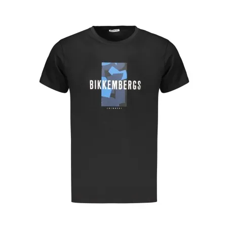 T-shirt à manches courtes pour homme BIKKEMBERGS, noir - BIKKEMBERGS