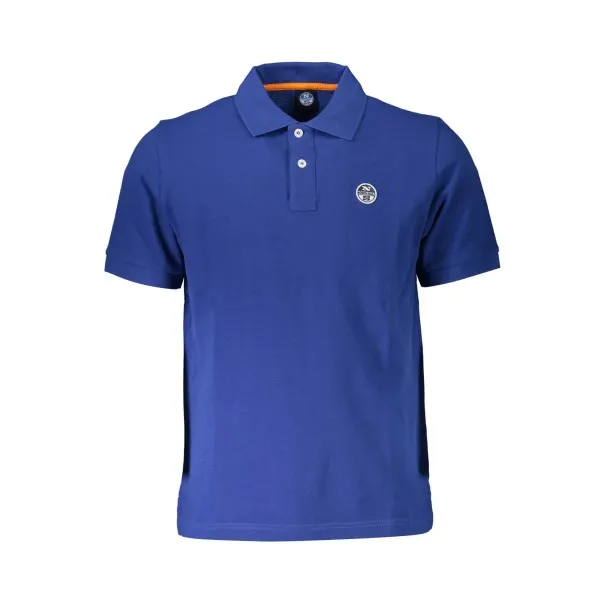 POLO À MANCHES COURTES POUR HOMMES NORTH SAILS BLEU - NORTH SAILS